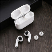 4 Sets / 12pcs In-Ear Headphones Silicone Earphone Earbud Case For AirPods Pro / Pro 2(Black)