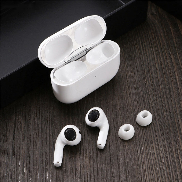 4 Sets / 12pcs In-Ear Headphones Silicone Earphone Earbud Case For AirPods  Pro / Pro 2(White)