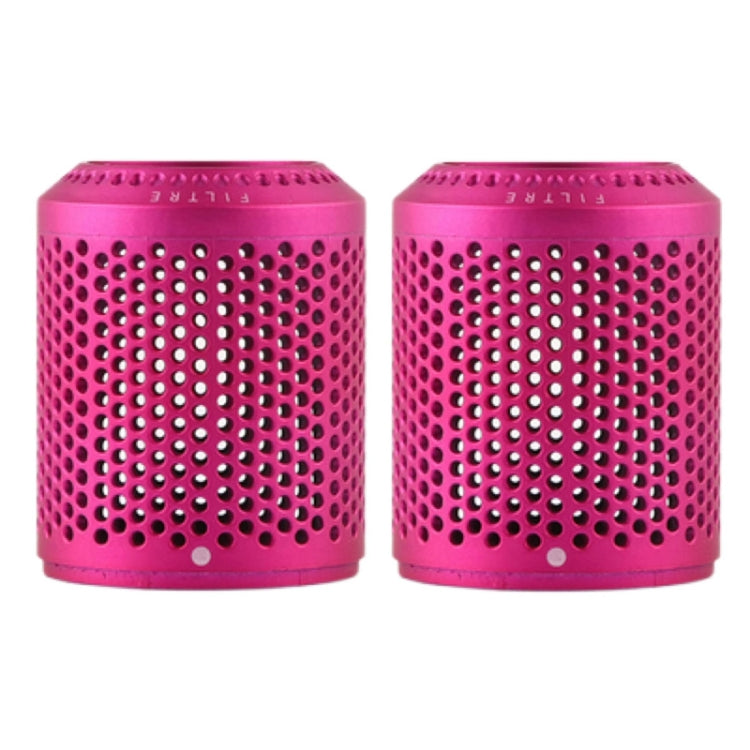 2 PCS Outer Cover Dust Filter for Dyson Hair Dryer HD01/HD03/HD08(Rose Red) - free shipping - PMC TechLife - Order now!