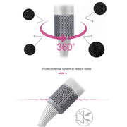 2 PCS Outer Cover Dust Filter for Dyson Hair Dryer HD01/HD03/HD08(Black)