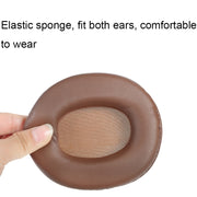 2 PCS Headset Sponge Earmuffs For SONY MDR-7506 / V6 / 900ST, Color: Black Stitching