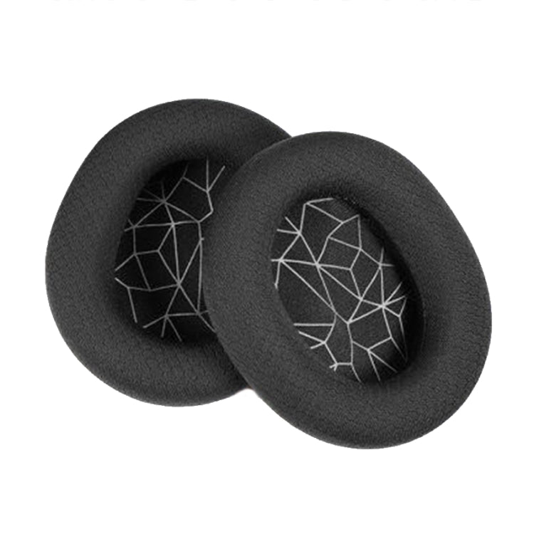 2 PCS Headset Sponge Earmuffs For SONY MDR-7506 / V6 / 900ST, Color: Black White Net - Earmuff & Pad by PMC TechLife | Online Shopping South Africa | PMC TechLife