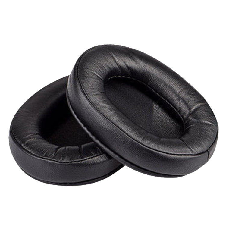 2 PCS Headset Sponge Earmuffs For SONY MDR-7506 / V6 / 900ST, Color: Black Lambskin - Earmuff & Pad by PMC TechLife | Online Shopping South Africa | PMC TechLife