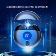 TJ01 Flying Saucer Razor USB Rechargeable Mini Shaver(Champagne Golden)