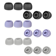6 PCS Silicone Earplugs For TWS Samsung Galaxy Buds Pro( Large Purple)