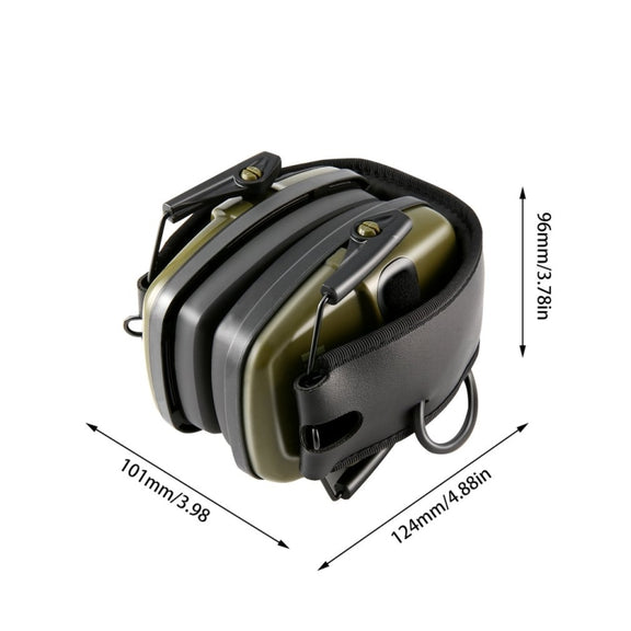 Noise-cancelling Headphones Noise-isolating Earmuffs For Outdoor Work(Green)