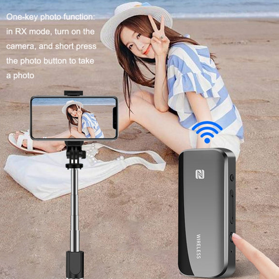 T40 2 In 1 Bluetooth 5.1 Receiver NFC Transmitter Car AUX Adapter