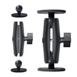 KZ06J Monitor Mount Tablet PC Aluminum Alloy Agricultural Machinery Bracket, Style: Ellipse+Link+Ellipse - Desktop Holder by PMC TechLife | Online Shopping South Africa | PMC TechLife | Buy Now Pay Later Mobicred