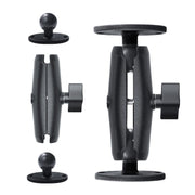 KZ06J Monitor Mount Tablet PC Aluminum Alloy Agricultural Machinery Bracket, Style: Ellipse+Link+Ellipse