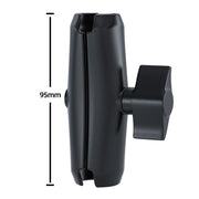 KZ06J Monitor Mount Tablet PC Aluminum Alloy Agricultural Machinery Bracket, Style: Ellipse+Link+Ellipse