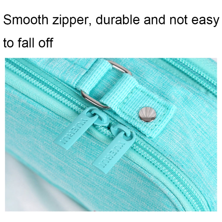 Large Capacity Multi-layer Portable Stationery Bag Canvas Pen Bag(Navy Blue) - Pen Holder by PMC TechLife | Online Shopping South Africa | PMC TechLife