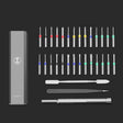 GREENER Screw Knife Set Disassembling Maintenance Tool, Series: 30 In 1 Aluminum Barrel - Screwdriver Set by PMC TechLife | Online Shopping South Africa | PMC TechLife