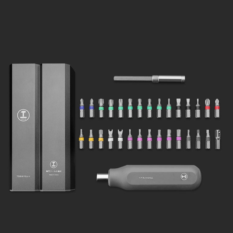 GREENER Screw Knife Set Disassembling Maintenance Tool, Series: 40 In 1 Double Aluminum Barrel - Screwdriver Set by PMC TechLife | Online Shopping South Africa | PMC TechLife | Buy Now Pay Later Mobicred