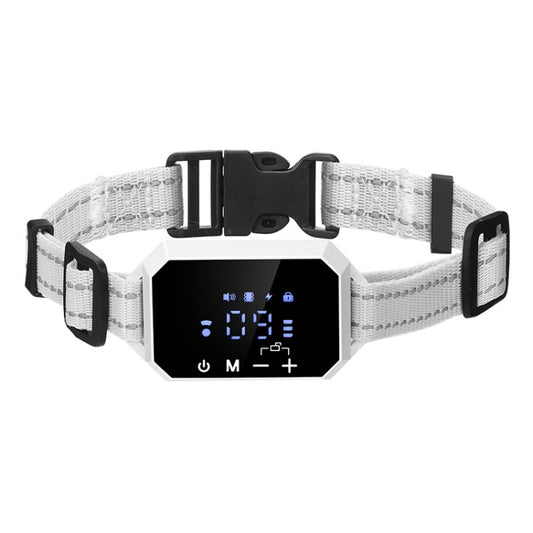 Dog Trainer Electronic Fence Smart GPS Wireless Bark Stop(White) - free shipping - PMC Jewellery - Order now!