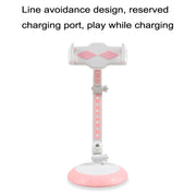CJ-010 Rotating Desktop Tablet Bracket Foldable Online Learning Support Bracket(Green White)