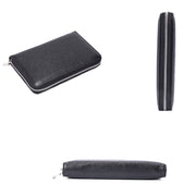1659 RFID Anti-magnetic Anti-theft Passport Bag Document Bag Wallet(Lotus)