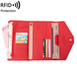 1655 RFID Anti-magnetic Anti-theft Passport Bag Document Bag Card Bag(Red) - free shipping - PMC TechLife - Order now!