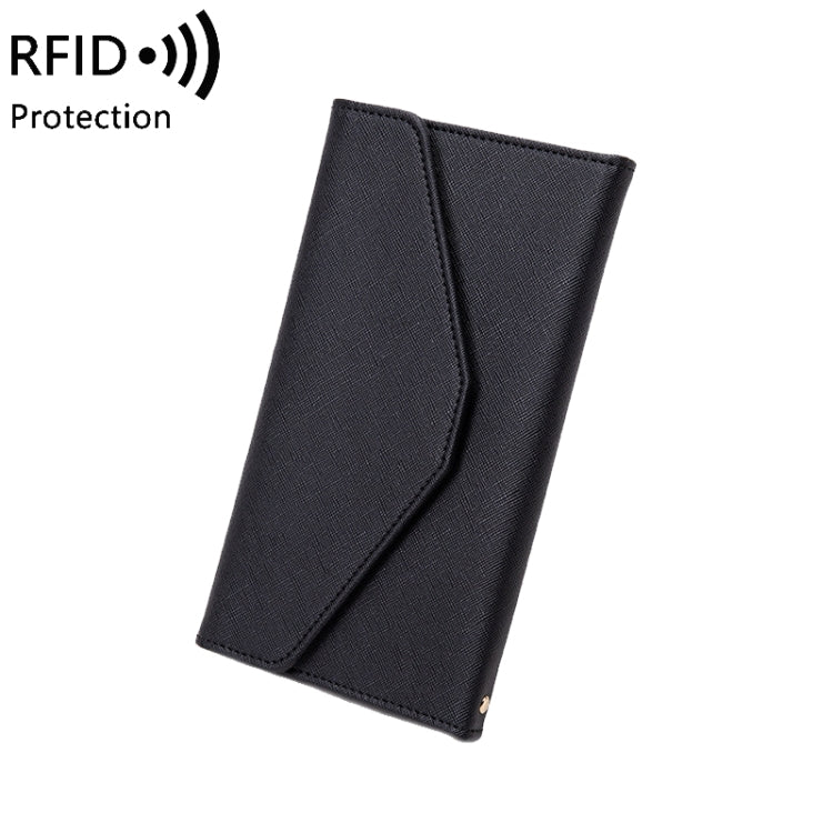1655 RFID Anti-magnetic Anti-theft Passport Bag Document Bag Card Bag(Light Green) - Antimagnetic RFID Package by PMC TechLife | Online Shopping South Africa | PMC TechLife | Buy Now Pay Later Mobicred