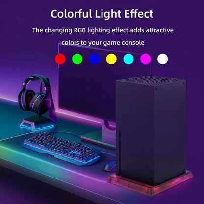 Game Console Symphony Cooling Base For Microsoft Xbox Series X/S(RGB Cooling Base) - Holder by PMC Jewellery | Online Shopping South Africa | PMC Jewellery
