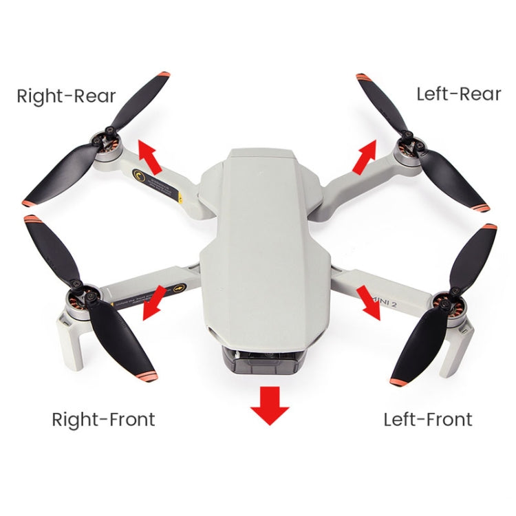 Front and Rear Arm Tripod Shells For DJI Mavic Mini 2 / SE(Right Front) - For DJI Mavic Series by PMC TechLife | Online Shopping South Africa | PMC TechLife | Buy Now Pay Later Mobicred