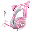 SOMIC G951PINK Head-mounted 7.1 Channel Anchor E-Sports Game Headset Wheat(Pink) - Multimedia Headset by PMC TechLife | Online Shopping South Africa | PMC TechLife