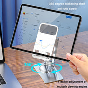 Portable Mobile Phone Tablet Desktop Stand, Color: K5 Silver
