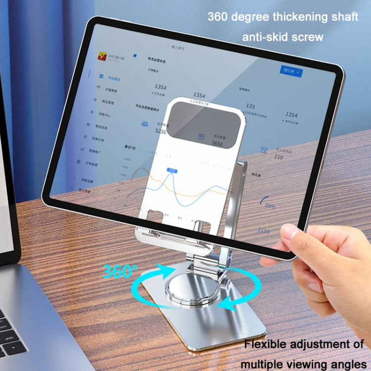 Portable Mobile Phone Tablet Desktop Stand, Color: K5 Silver
