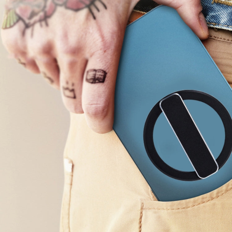 MagSafe Aluminum Alloy Magnetic Phone Holder(Silver) - Desktop Holder by PMC TechLife | Online Shopping South Africa | PMC TechLife