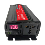 Gurxun Sine Wave Inverter 3000W 12/24/48/60V To 220V Car Boost Converter, Specification: 48V-220V