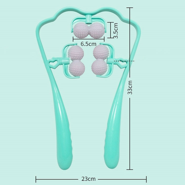 Handheld Cervical Shoulder And Neck Massager(Green) - free shipping - PMC TechLife - Order now!