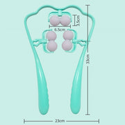 Handheld Cervical Shoulder And Neck Massager(Green)