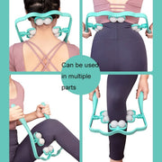 Handheld Cervical Shoulder And Neck Massager(Green)