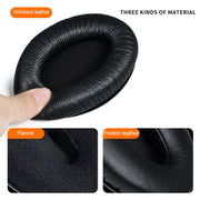 2 PCS Breathable Foam Headphone Sleeves Earmuffs For Sennheiser HD200 Pro, Spec: Velvet