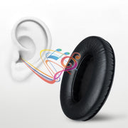2 PCS Breathable Foam Headphone Sleeves Earmuffs For Sennheiser HD200 Pro, Spec: Velvet