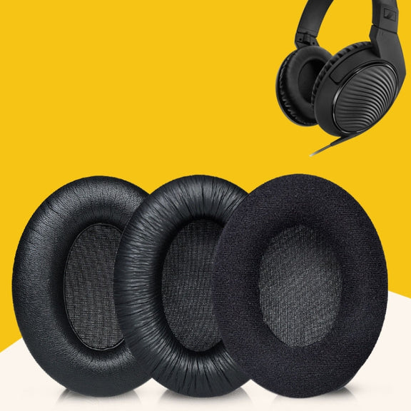 2 PCS Breathable Foam Headphone Sleeves Earmuffs For Sennheiser HD200 Pro, Spec: Velvet