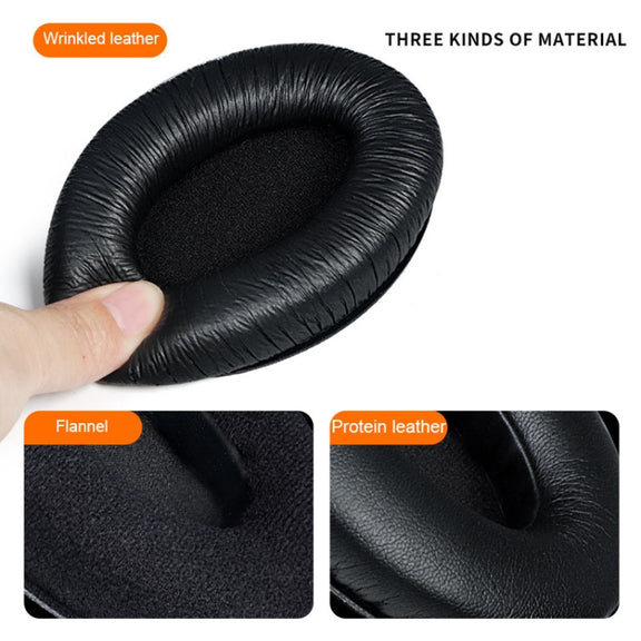 2 PCS Breathable Foam Headphone Sleeves Earmuffs For Sennheiser HD200 Pro, Spec: Protein