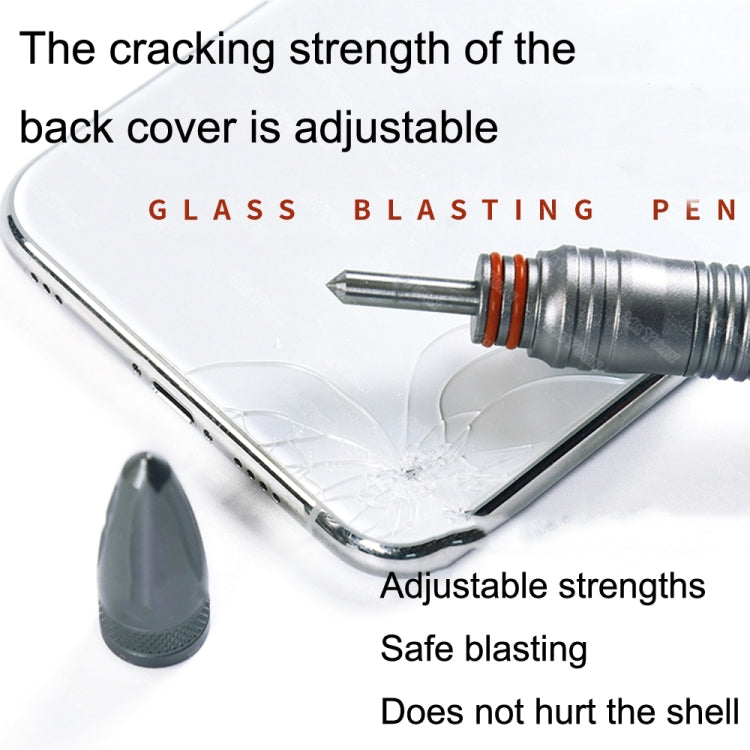 MaYuan Protect Glass Back Cover Broken Screen Pen Phone Glass Blasting Pen(Black) - free shipping - PMC Jewellery - Order now!