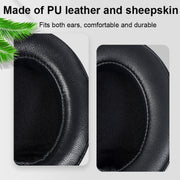 2 PCS Breathable Foam Headphone Earmuffs with Buckle For Sennheiser Momentum 3, Spec: Black Protein