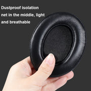 2 PCS Breathable Foam Headphone Earmuffs with Buckle For Sennheiser Momentum 3, Spec: Black Protein
