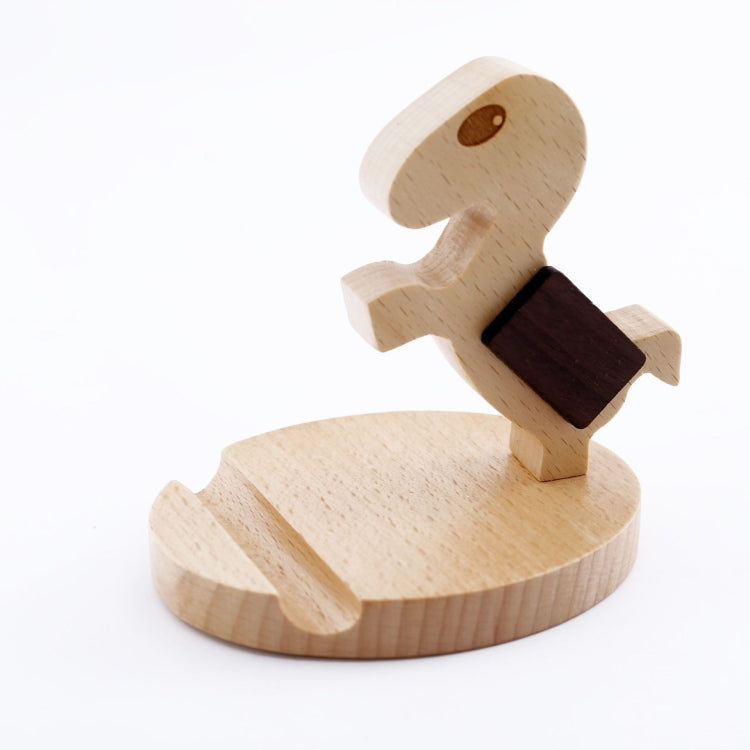Wooden Mobile Phone Bracket Beech Lazy Mobile Phone Holder,Style: Pony - Desktop Holder by PMC TechLife | Online Shopping South Africa | PMC TechLife