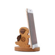 Wooden Mobile Phone Bracket Beech Lazy Mobile Phone Holder,Style: Piggy - Desktop Holder by PMC TechLife | Online Shopping South Africa | PMC TechLife