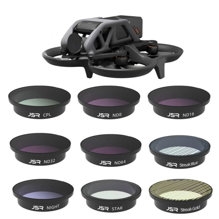 JSR  Drone Filter Lens Filter For DJI Avata,Style: CPL+ND8+ND16 - free shipping - PMC Jewellery - Order now!