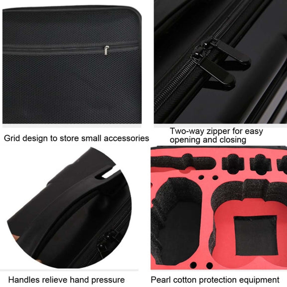 PC Hard Shell Water-resistant Carrying Case for DJI Avata Drone(Black)
