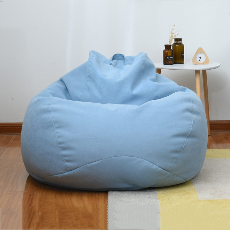 Lazy Sofa Bean Bag Chair Fabric Cover, Size: Large(Sky Blue) - free shipping - PMC TechLife - Order now!