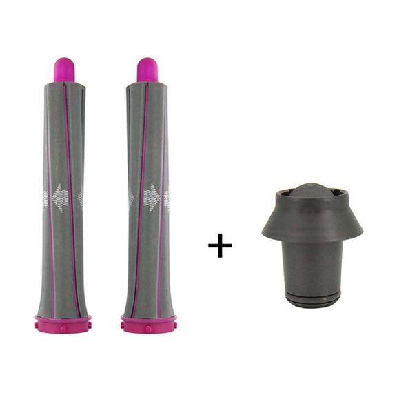 One Pair Long Barrels +1 Adapter For Dyson Hair Dryer Curling Iron Accessories