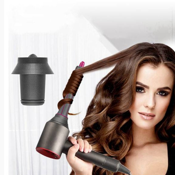One Pair Long Barrels +1 Adapter For Dyson Hair Dryer Curling Iron Accessories