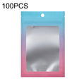 100PCS Aluminum Foil Ziplock Bag Jewelry Data Line Sealed Packaging Bag, Size: 12x18cm (Blue Gradually Pink) -  by PMC TechLife | Online Shopping South Africa | PMC TechLife | Buy Now Pay Later Mobicred