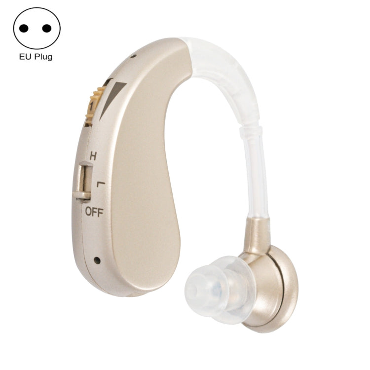 Hearing Aid Audiphones Sound Amplifier EU Plug(Golden) - Hearing Aids by PMC TechLife | Online Shopping South Africa | PMC TechLife | Buy Now Pay Later Mobicred