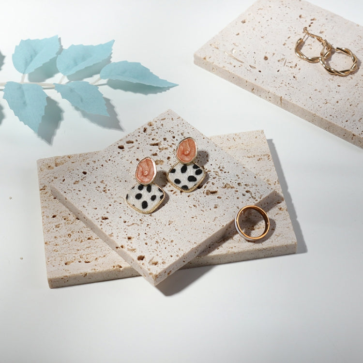 2 PCS Cave Stone Jewelry Shooting Props Jewelry Display Stand, Color: Beige (10x15cm) -  by PMC TechLife | Online Shopping South Africa | PMC TechLife