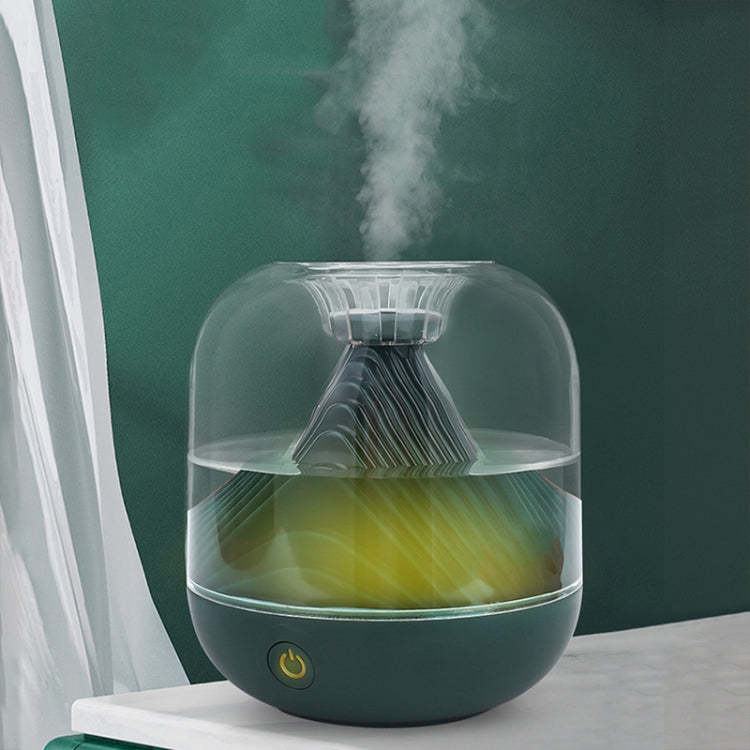 FX-039 USB Charging Ambient Light Humidifier Mountain Mini Wireless Humidifier(Green) - free shipping - PMC TechLife - Order now!